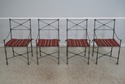 LF68365: Regency Iron 5 Piece Table & Chair Outdoo