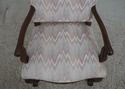 68358: Pair BAKER French Louis XIV Style Upholster