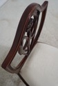 F68348: Set of 6 Federal Style Mahogany Shield Din