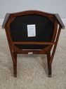 F68348: Set of 6 Federal Style Mahogany Shield Din