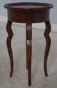 68342: ETHAN ALLEN Country French Round Lamp Table