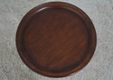 68342: ETHAN ALLEN Country French Round Lamp Table