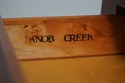 68383: KNOB CREEK Country French Cherry Sofa Hall 