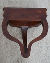 68239: Pair MAITLAND SMITH Carved Mahogany Wall Sh
