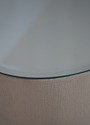 73044: STUDIO A Modern Textured Canvas Mirror Top 