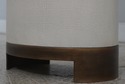 73044: STUDIO A Modern Textured Canvas Mirror Top 