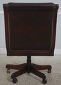 L73020: SAM MOORE Rolling Leather Desk Chair