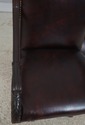 L73020: SAM MOORE Rolling Leather Desk Chair