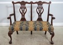 73035: HICKORY CHAIR Mahogany Mt Vernon Chippendal