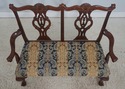 73035: HICKORY CHAIR Mahogany Mt Vernon Chippendal