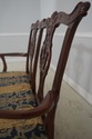 73035: HICKORY CHAIR Mahogany Mt Vernon Chippendal
