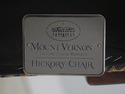 73035: HICKORY CHAIR Mahogany Mt Vernon Chippendal