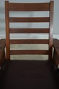 73009: STICKLEY Mission Oak Leather Morris Chair w