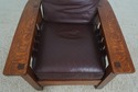 73009: STICKLEY Mission Oak Leather Morris Chair w