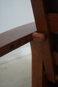 73009: STICKLEY Mission Oak Leather Morris Chair w