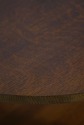 73000: STICKLEY Round Mission Oak Lamp Table