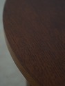 73000: STICKLEY Round Mission Oak Lamp Table