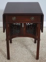 L73042: CRAFTIQUE Mahogany Dropleaf Pembroke Table