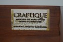 L73042: CRAFTIQUE Mahogany Dropleaf Pembroke Table