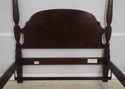 73036: STICKLEY Rice Carved Mahogany Queen Size 4 