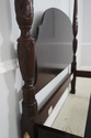 73036: STICKLEY Rice Carved Mahogany Queen Size 4 