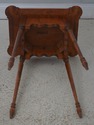 L72957: RIVER BEND Tiger Maple Country Side Table