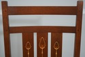 72998: Set of 8 STICKLEY Harvey Ellis Oak Dining R