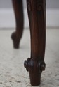 L72986: Vintage Walnut Rococo Parlor Settee w. Dam