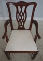 73037: Set of 8 HICKORY CHAIR Mahogany Dining Chai