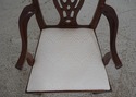 73037: Set of 8 HICKORY CHAIR Mahogany Dining Chai