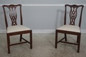 73037: Set of 8 HICKORY CHAIR Mahogany Dining Chai