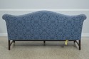 73034: HANCOCK & MOORE Chippendale Style Blue Dama