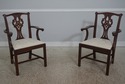 73030: Set of 10 HENKEL HARRIS Mahogany Dining Cha