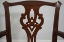 73030: Set of 10 HENKEL HARRIS Mahogany Dining Cha
