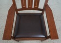 72998: Set of 8 STICKLEY Harvey Ellis Oak Dining R