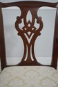 73030: Set of 10 HENKEL HARRIS Mahogany Dining Cha