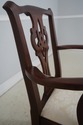 73030: Set of 10 HENKEL HARRIS Mahogany Dining Cha