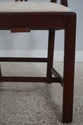 73030: Set of 10 HENKEL HARRIS Mahogany Dining Cha