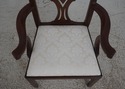 73030: Set of 10 HENKEL HARRIS Mahogany Dining Cha