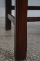 73030: Set of 10 HENKEL HARRIS Mahogany Dining Cha