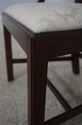 73030: Set of 10 HENKEL HARRIS Mahogany Dining Cha
