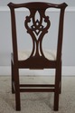 73030: Set of 10 HENKEL HARRIS Mahogany Dining Cha