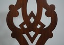 73030: Set of 10 HENKEL HARRIS Mahogany Dining Cha