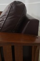 73002: STICKLEY Mission Oak Leather Sofa