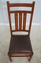72998: Set of 8 STICKLEY Harvey Ellis Oak Dining R