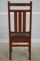 72998: Set of 8 STICKLEY Harvey Ellis Oak Dining R