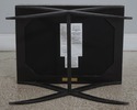 73056: THEODORE ALEXANDER Pair Of Iron Base Ottoma