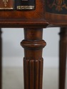 L73052: MAITLAND SMITH Leather Top Mahogany Occasi