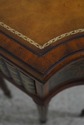 L73052: MAITLAND SMITH Leather Top Mahogany Occasi