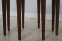 L73052: MAITLAND SMITH Leather Top Mahogany Occasi